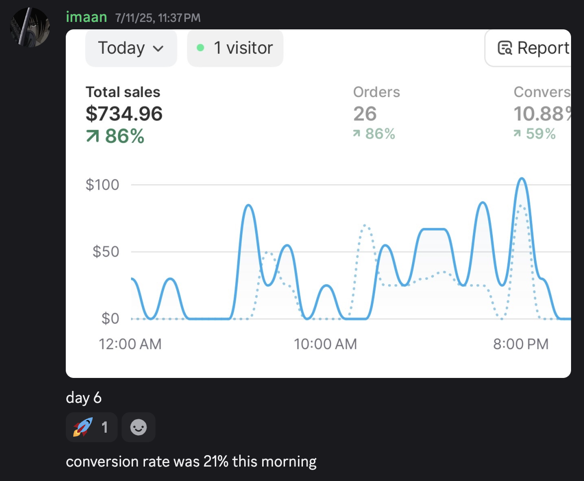 Student result screenshot