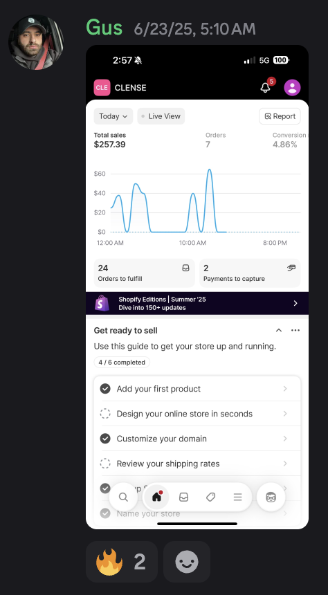 Student result screenshot