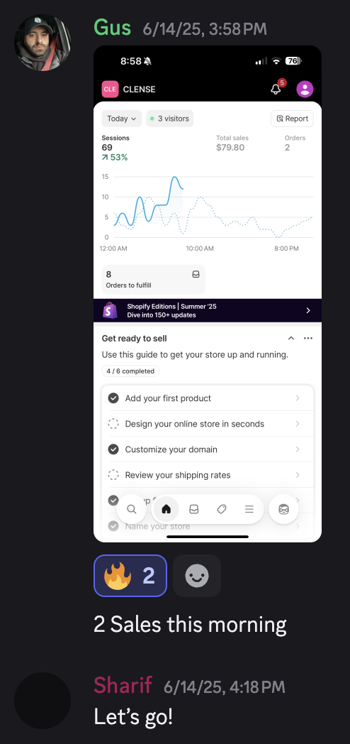 Student result screenshot