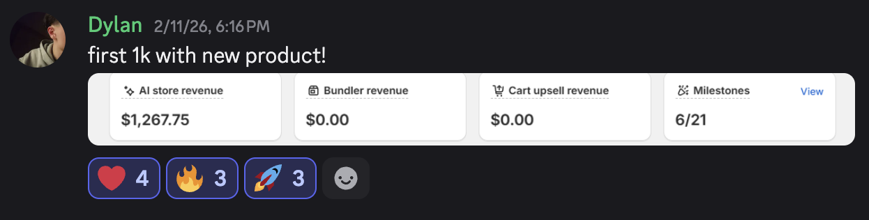 Student result screenshot